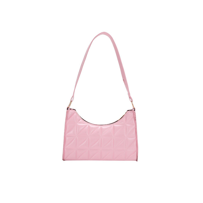 Rhombus Women's Shoulder Bag Classic Style