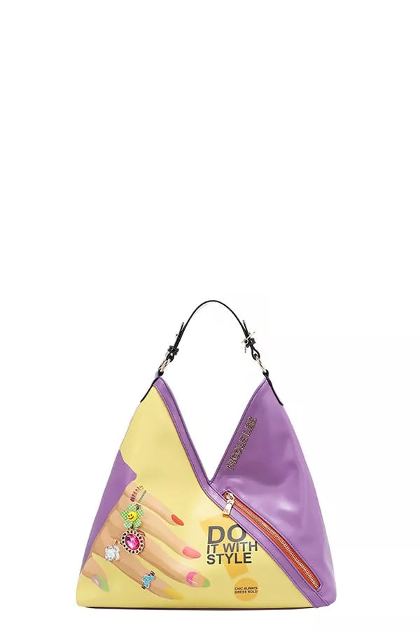 Nicole Lee USA Nail Polish Hobo Bag