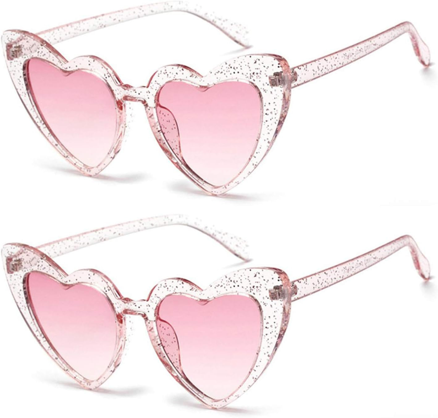Clout Heart Shaped Sunglasses Goggles Vintage Cat Eye Mod Style Retro Kurt Cobain Glasses